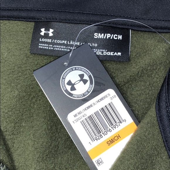 New Men's Under Armour Performance Fleece Half Zip Size Small - Picture 6 of 12